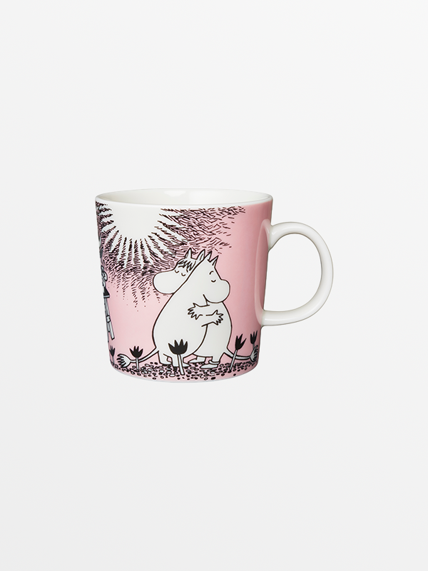 Muumimuki Rakkaus vaaleanpunainen