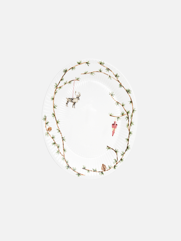 Hammershøi Christmas ovaali vati 27 x 34 cm