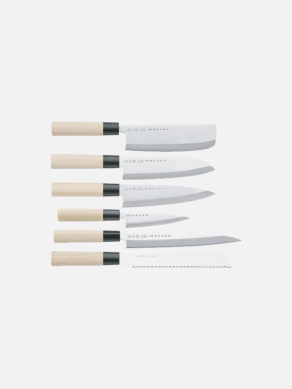 Veitsisetti balsalaatikossa 35 x 38 cm 6 osaa