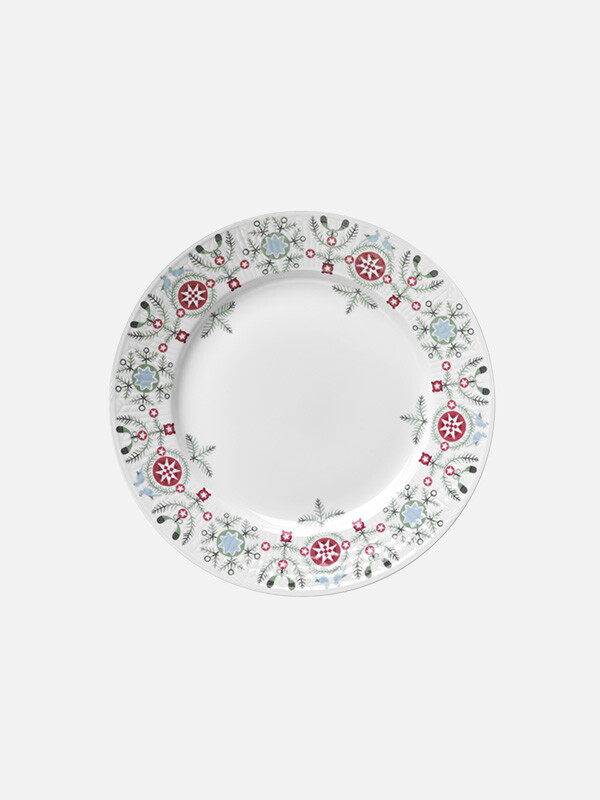 Swedish Grace Winter lautanen 21 cm valkoinen