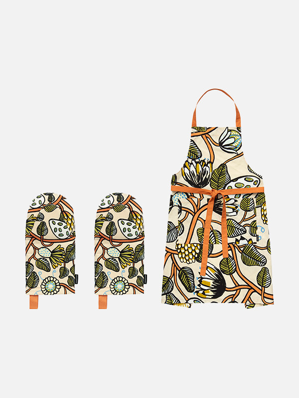 Tiara-tekstiilisetti 3 osaa Beige