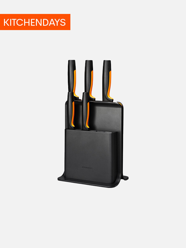 Functional Form muovinen veitsitukki ja 5 veistä 6 osaa