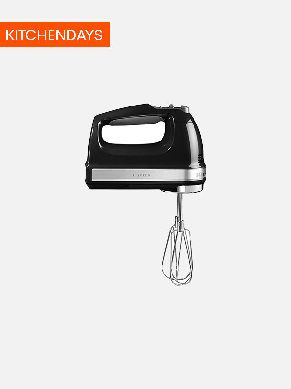 KitchenAid sähkövatkain 9 nopeutta 85W Onyx black