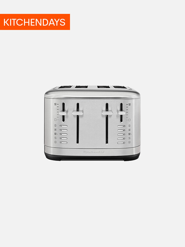 KitchenAid leivänpaahdin 4 viipaletta Stainless steel