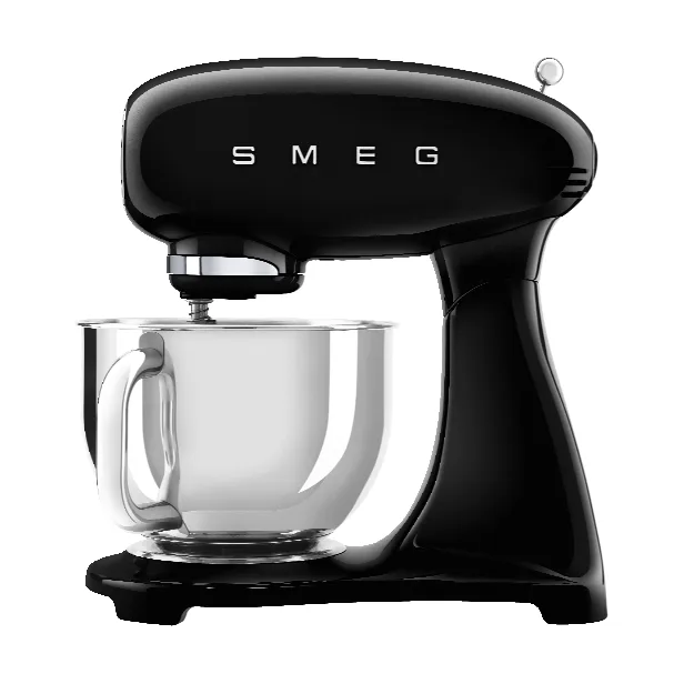 Smeg 50's Style keittiökone 4,8 L Musta