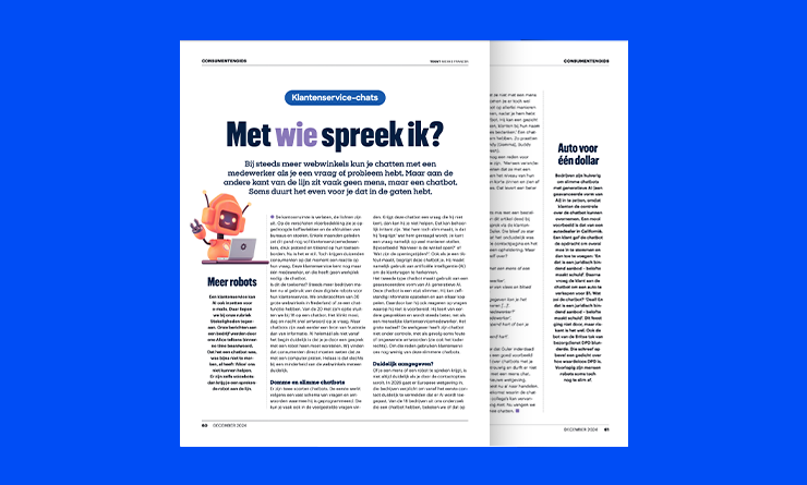 Artikel Chatbots bij de klantenservice