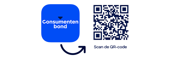 QR-code om de app te downloaden
