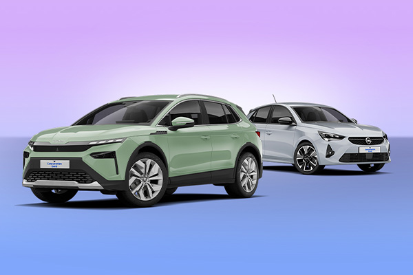 Twee auto's uit het collectief