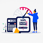 Illustratie Energieclaim