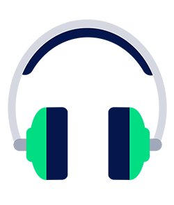 Illustratie koptelefoon