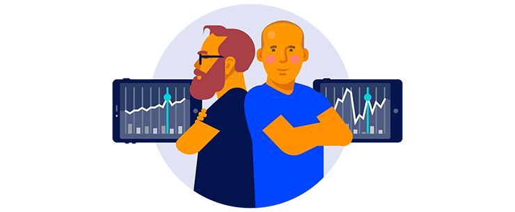 Illustratie Beleggersbattle