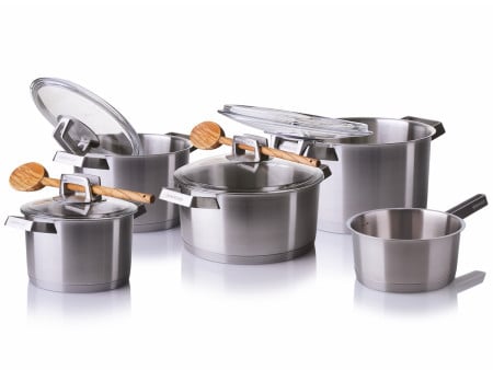 Mehrzer set šerpi Preimium inox 18/10 – 9 kom ( 10000 ) 