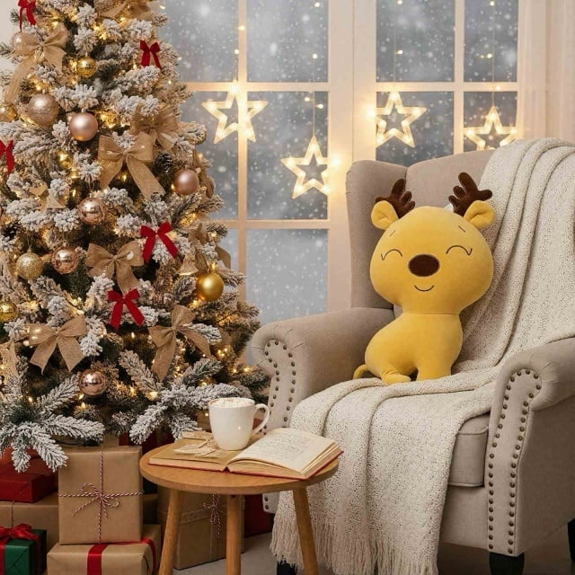 Ready Novogodišnji jastuk - Irvas NG