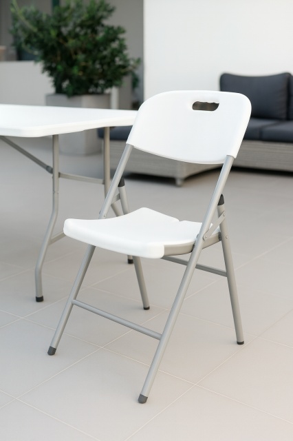 Alberg - Sklopiva stolica 46x57x83cm bela ( AL-Y46 )