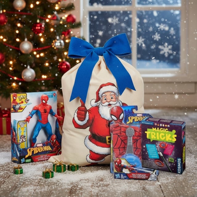 Novogodi&scaron;nji paketić za dečake &ndash; Spider-Man u akciji ( NP22 )