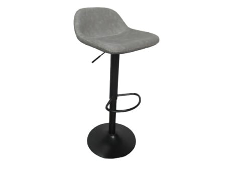 Barska stolica 620169 Svetlo siva /crna metalna baza 430x410x730(940)mm ( 776-047 )