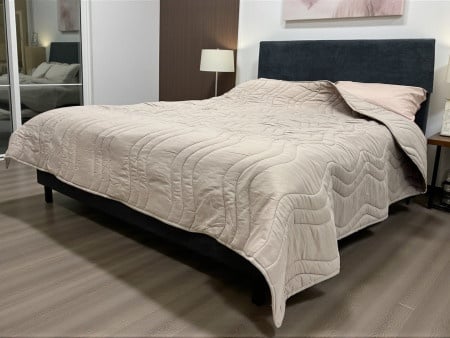 Prekrivač letnji A1 200x200cm Kapućino boja ( VLK4010256-kapucinoboja )