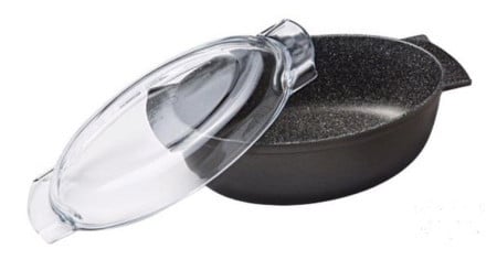 Risoli granit-pekač ovalni 36x24cm ( 00109FGR-36H )