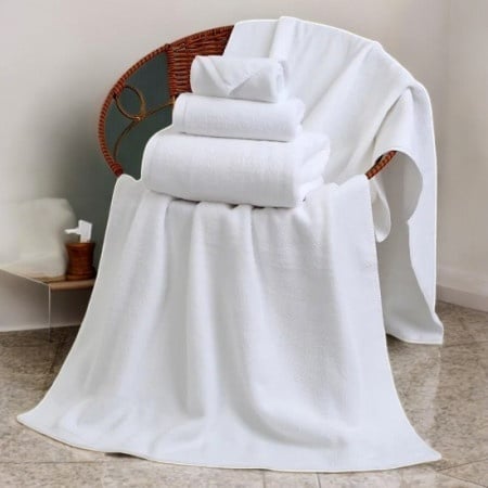 Pe&scaron;kir Hotelski Glat 500g/m2 90x150cm White ( VLK000696-500gwhite )