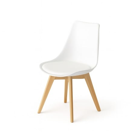 Trpezarijska stolica c-487 oslo bela ( 0000505 )