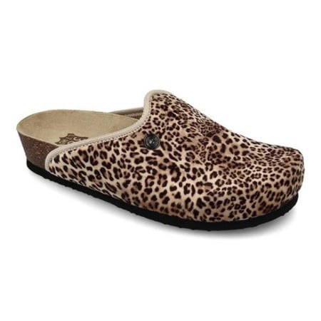 Grubin Caki ženska klompa pli&scaron; classic leopard 40 ( A066022 )