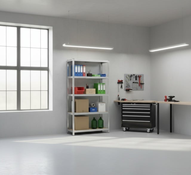 Alberg Metalna polica 180x120x45 galvanizovana 5x175kg ( 3G )