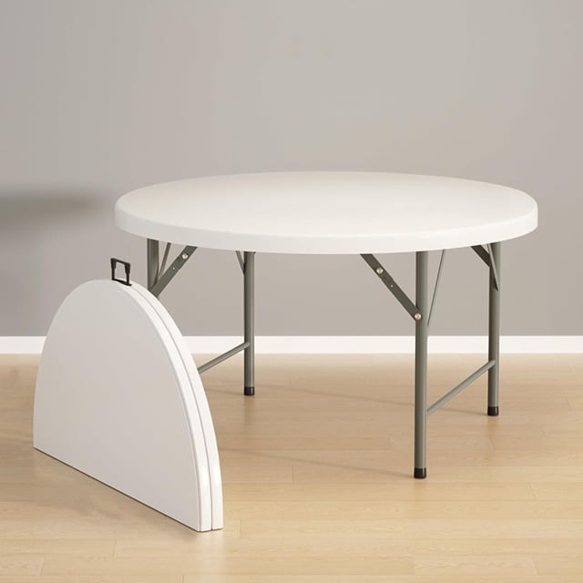 Okrugli plastični Sto 152cm sa metalnom konstrukcijom