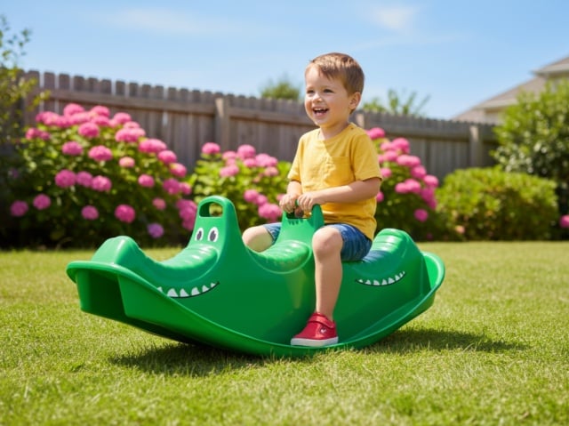 Dohany Klackalica i Ljuljaška - Zeleni Krokodil za Tri Mališana