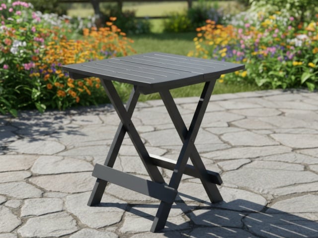 Ipae ProGarden Adige Anthracite - Ba&scaron;tenski Sto na Sklapanje