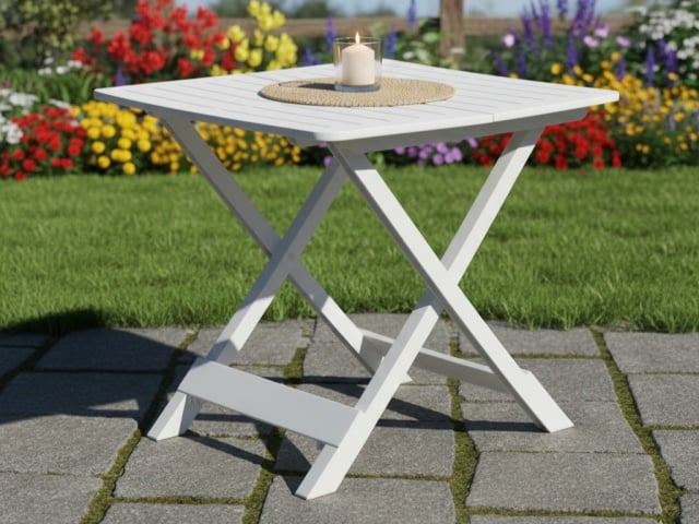 Ipae ProGarden Tevere White - Ba&scaron;tenski Sto na Sklapanje ( 072171 )