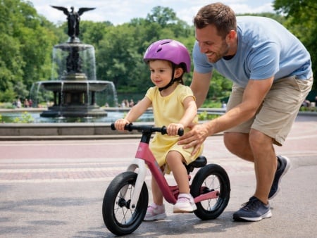 Playtime balance bike 766 roze