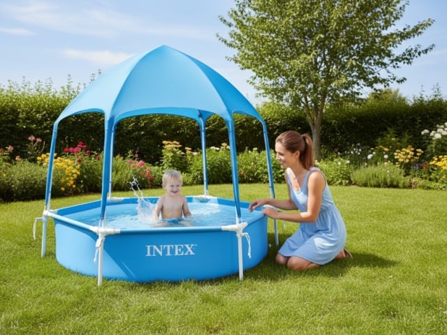 INTEX Bazen canopy metal frame 183x38 cm ( 28209 )