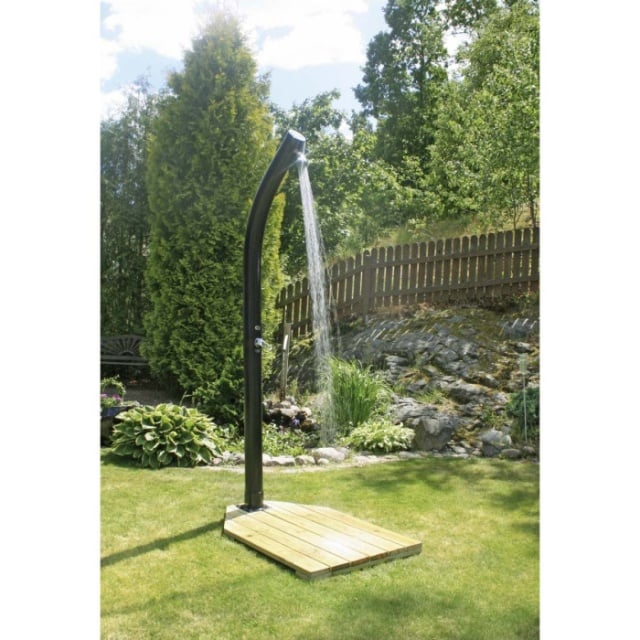 Elegant Solarni Tu&scaron; 20L sa Aluminijumskom Bazom i Bakarim Ventilima