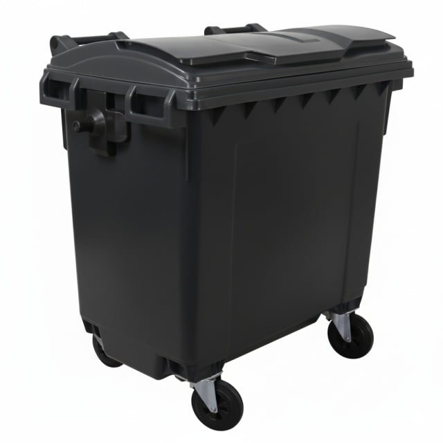 Kontejner za otpatke 660 litara - Tamno sivi