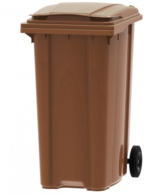 Kanta za smeće 240 litara Premium - braon