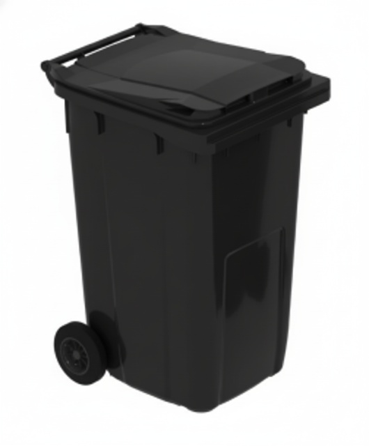 Kanta za smeće 120 litara Optima - Crna
