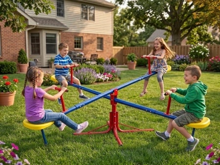 Alberg Play - Klackalica sa 4 sedi&scaron;ta i okretanjem 360&deg; ( AP-1818-KP )