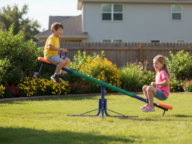 Rotirajuća Metalna Klackalica 180 cm