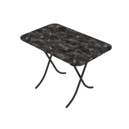 Proizvod sa nedostatkom - OUTLET - Alesta al10030cm sto vi&scaron;enamenski sklopivi tekstura crni mermer 70x100cm