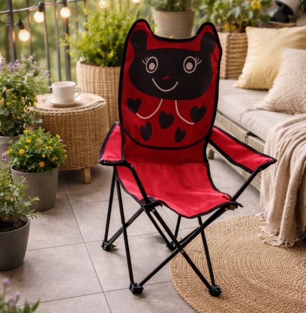 Alberg Dečija sklopiva stolica Bubamara - crvena ( KLK030 )