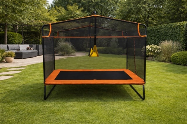 Fun Flip dečija trambolina sa ljulja&scaron;kom 122 x 183 cm ( FF-ORG-55 )