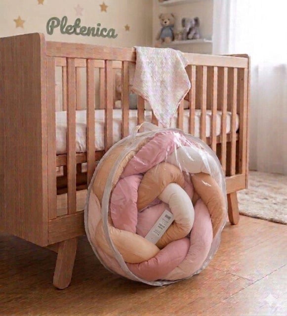 Ready Pletenca -krem-roze-vanila