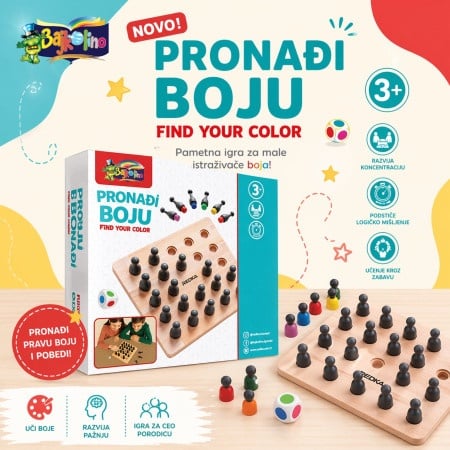 Pronađi boju dru&scaron;tvena igra ( 054753 )