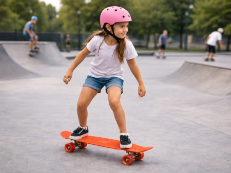 Skejtbord za decu Simple board Model 683 - Narandžast