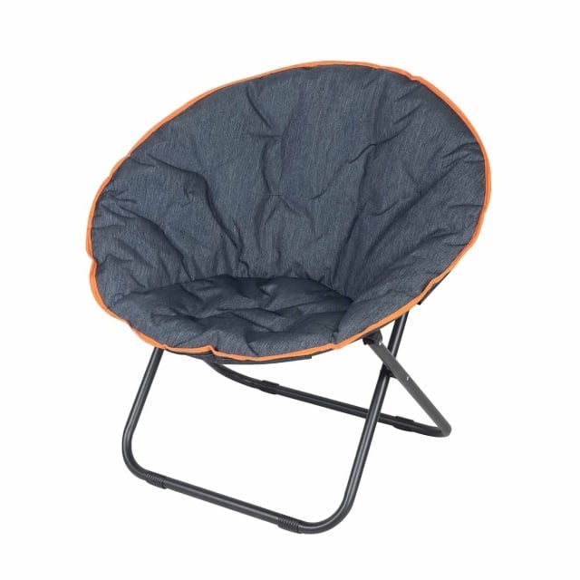 Sklopiva camping stolica sa mekanim punjenjem 80x74x78 cm