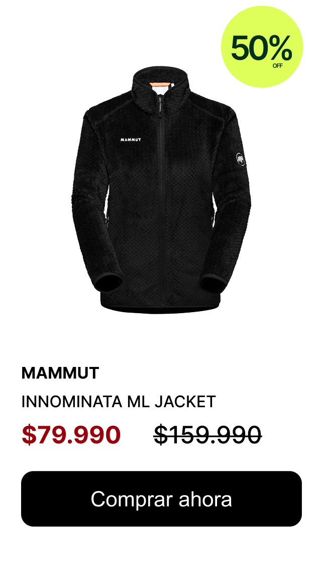 POLAR MUJER MAMMUT INNOMINATA ML JACKET $79.990