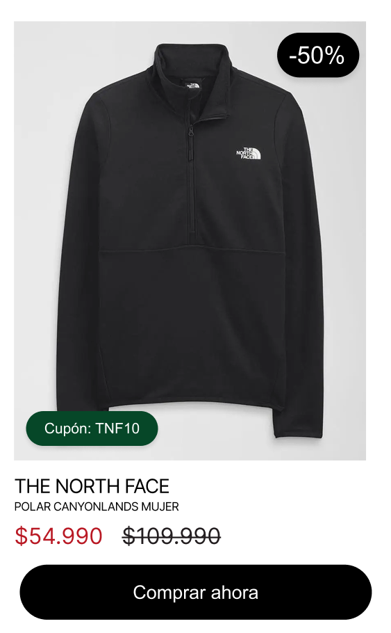 Chaqueta De Pluma 1996 Retro Nuptse Mujer $409.990