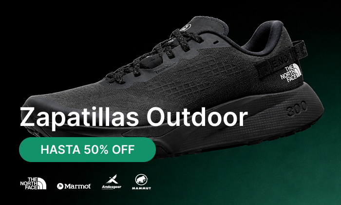 Zapatillas outdoor 50% off
