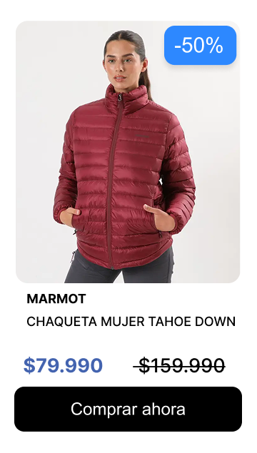 MARMOT CHAQUETA HOMBRE TAHOE DOWN $64.990