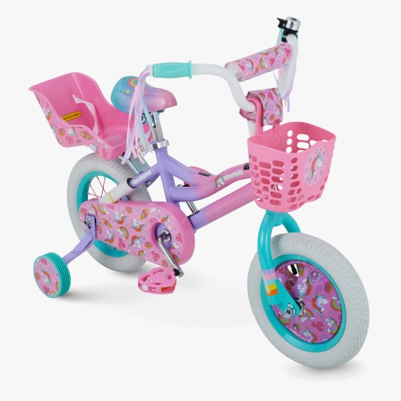 30cm unicorn bike $99*.